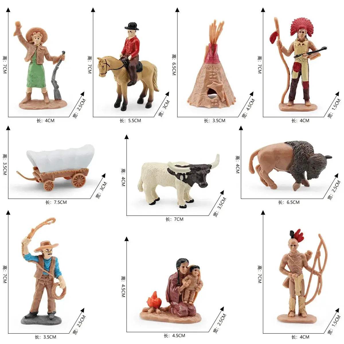 Montessori Educational Action Figures For Kids Cognitive Play - ToylandEU