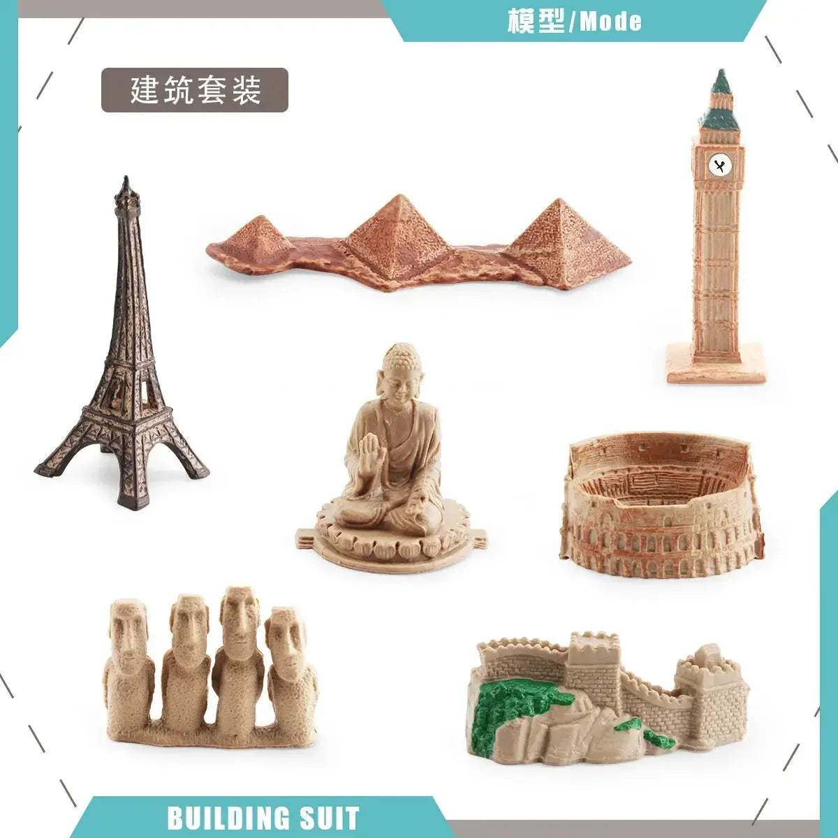 Montessori Educational Action Figures For Kids Cognitive Play - ToylandEU