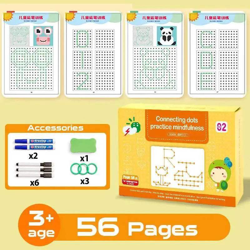  Montessori Educational Drawing Toy Set for Kids: Includes Pen Control,  -  ToylandEU™