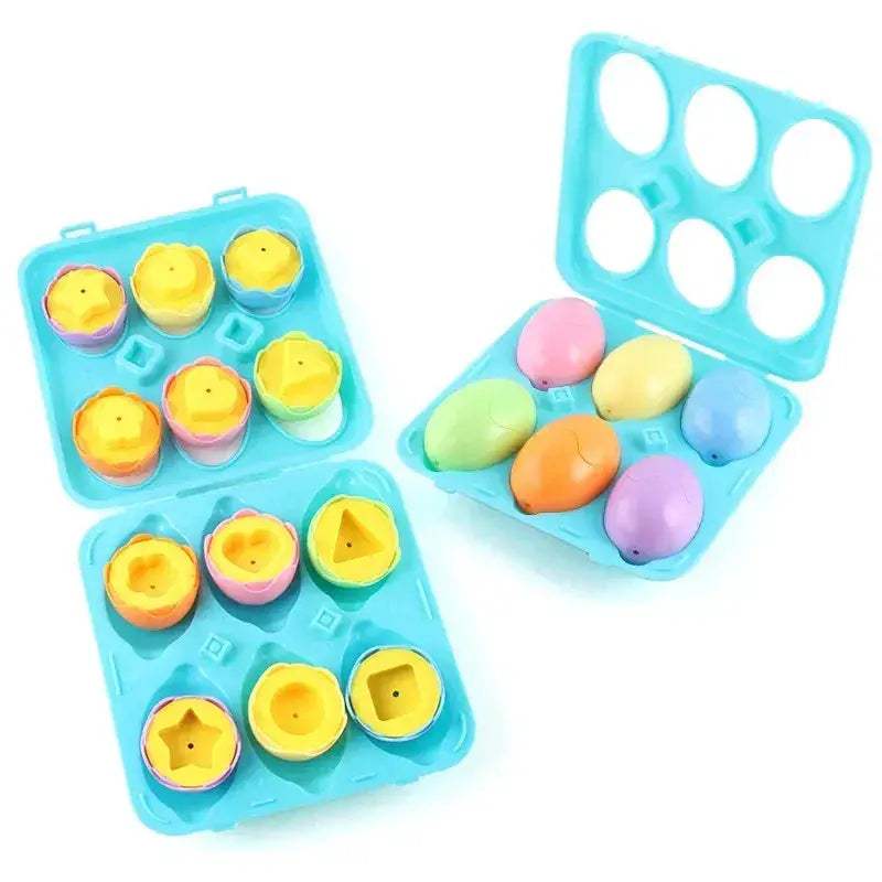 Montessori Educational Egg Shape Sorter Puzzle For Baby Development - ToylandEU