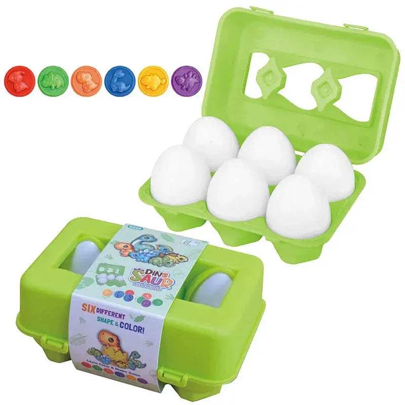 Montessori Educational Egg Shape Sorter Puzzle For Baby Development - ToylandEU