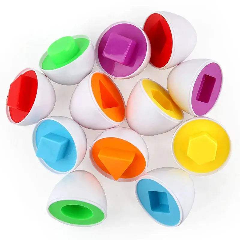 Montessori Educational Egg Shape Sorter Puzzle For Baby Development - ToylandEU