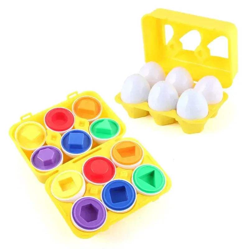 Montessori Educational Egg Shape Sorter Puzzle For Baby Development - ToylandEU