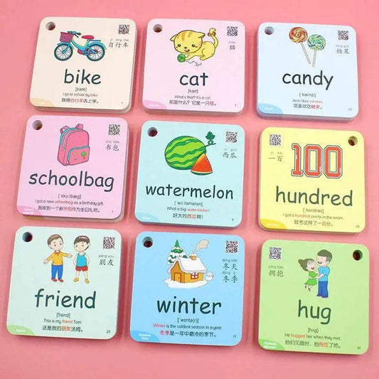  Montessori Educational Flash Cards 600 Cognitive Learning Cards For Kids Animal Shapes Colors -  ToylandEU™