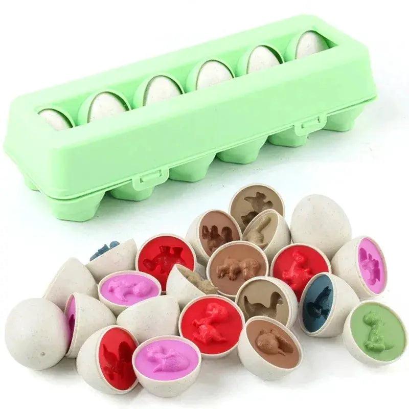  Montessori Egg Shape Sorter Premium Toy For Baby -  ToylandEU™
