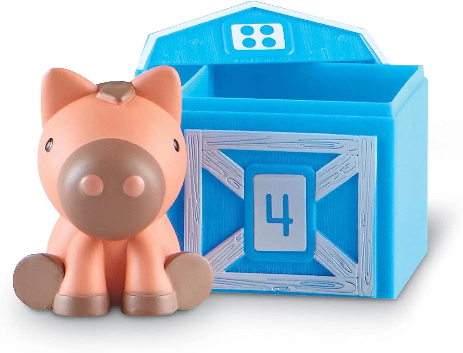 High-Quality Toddler Montessori Learning Set Colorful Farm Animal Finger Puppets for Early Childhood Education - ToylandEU