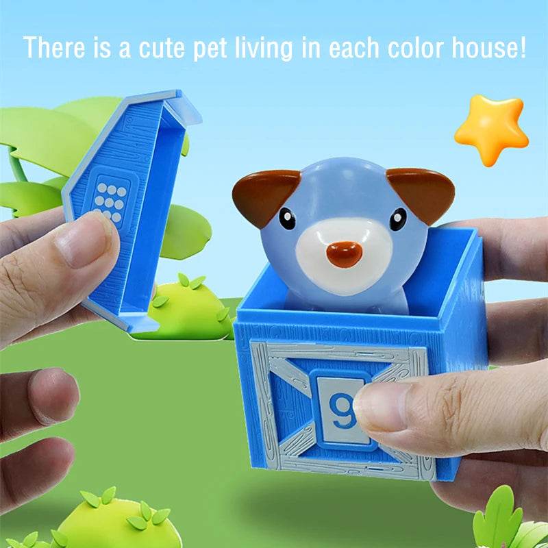 High-Quality Toddler Montessori Learning Set Colorful Farm Animal Finger Puppets for Early Childhood Education - ToylandEU