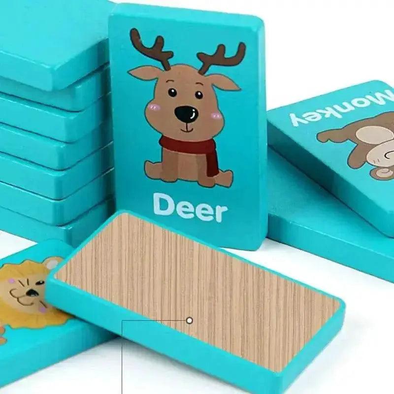  Montessori Farm Fruit Wooden Puzzle Toy For Toddlers 14 Months Plus Cognitive Learning -  ToylandEU™