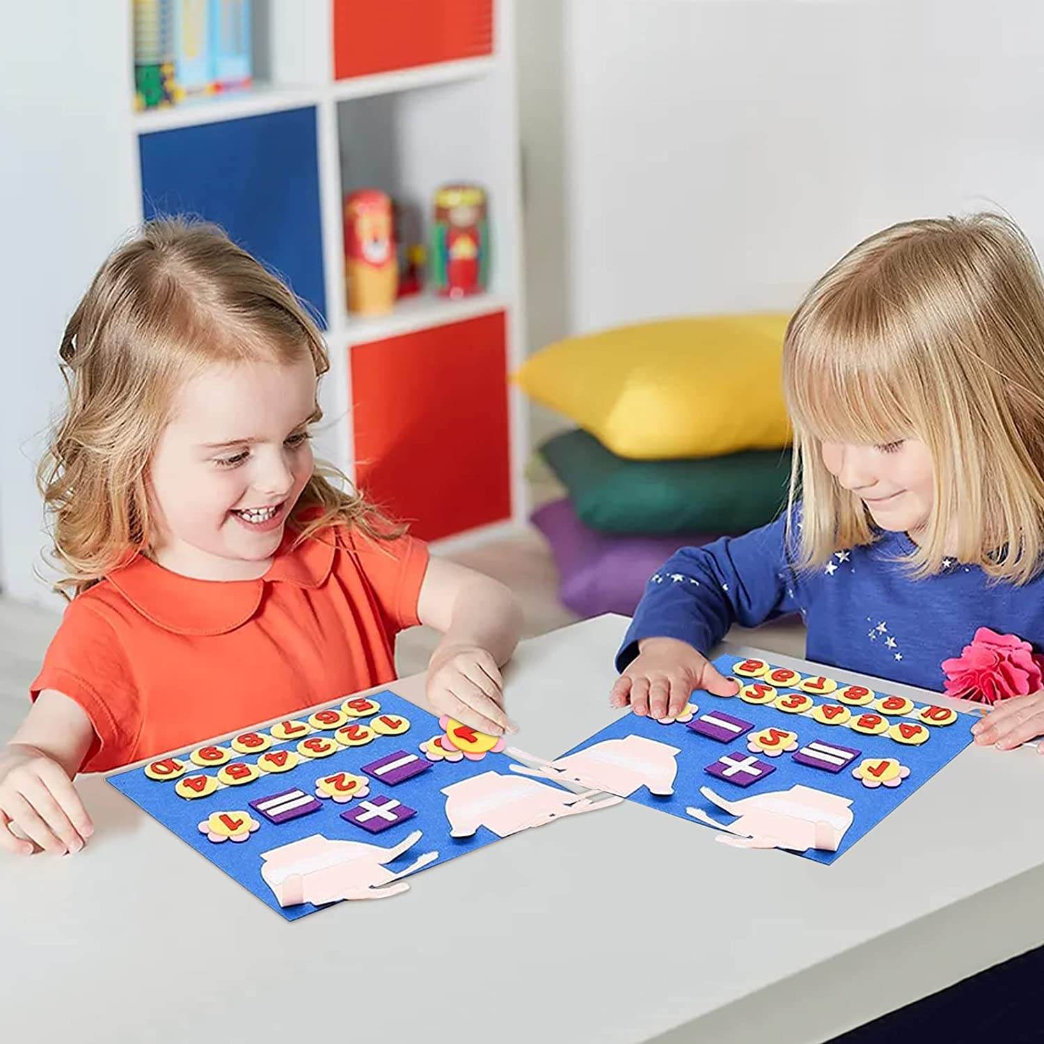 Interactive Montessori Felt Board Numbers for Early Math Learning - ToylandEU