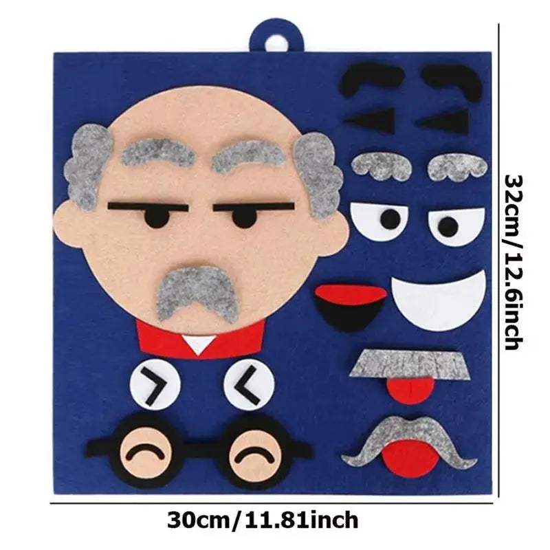 Montessori Felt Board Toddler Math Counting Toy For Preschool - ToylandEU