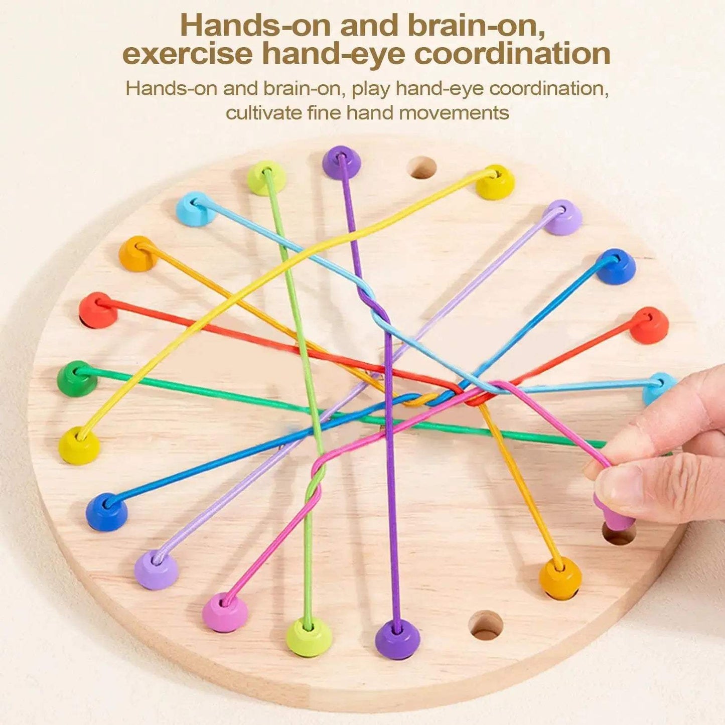  Montessori Rope Puzzle Untangling Game CE Certified -  ToylandEU™
