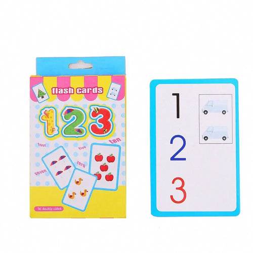 Montessori Flash Cards for Kids - Fun Letter & Number Learning Set - ToylandEU