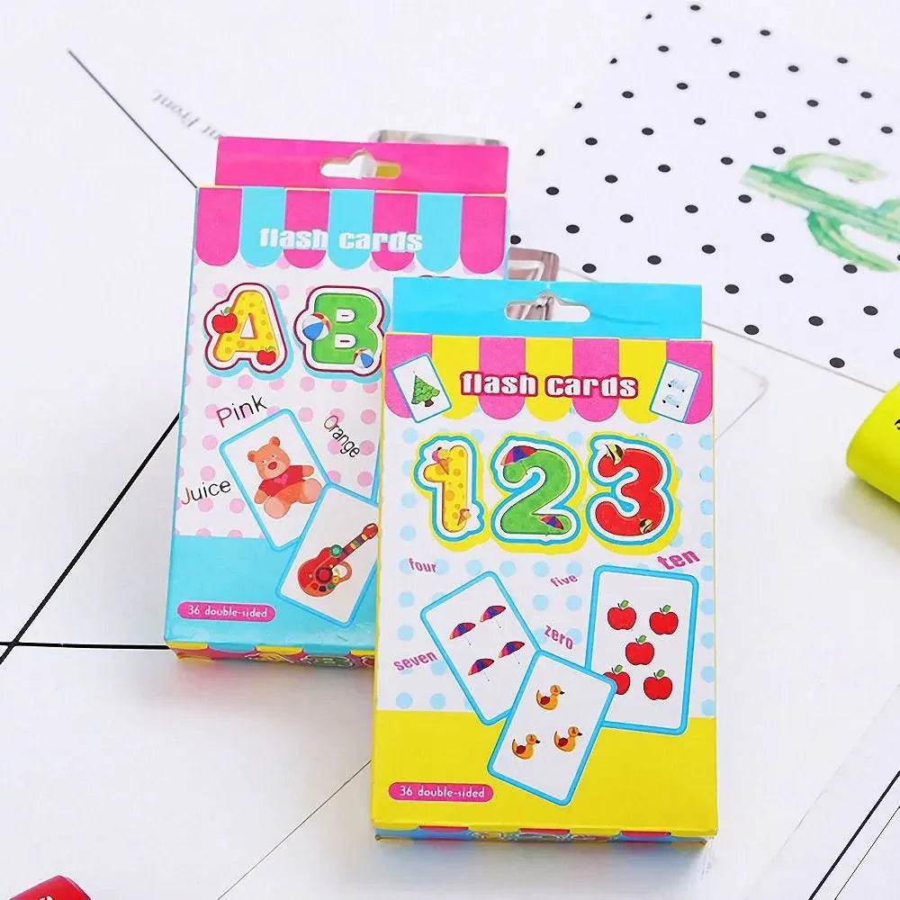 Montessori Flash Cards for Kids - Fun Letter & Number Learning Set - ToylandEU