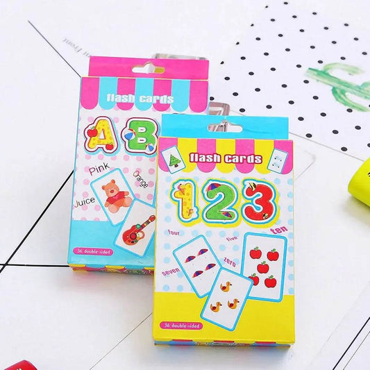 Montessori Flash Cards for Kids - Fun Letter & Number Learning Set - ToylandEU