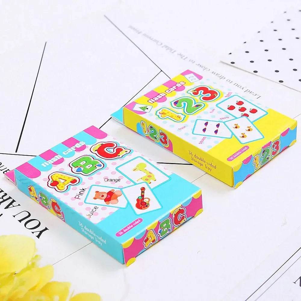 Montessori Flash Cards for Kids - Fun Letter & Number Learning Set - ToylandEU