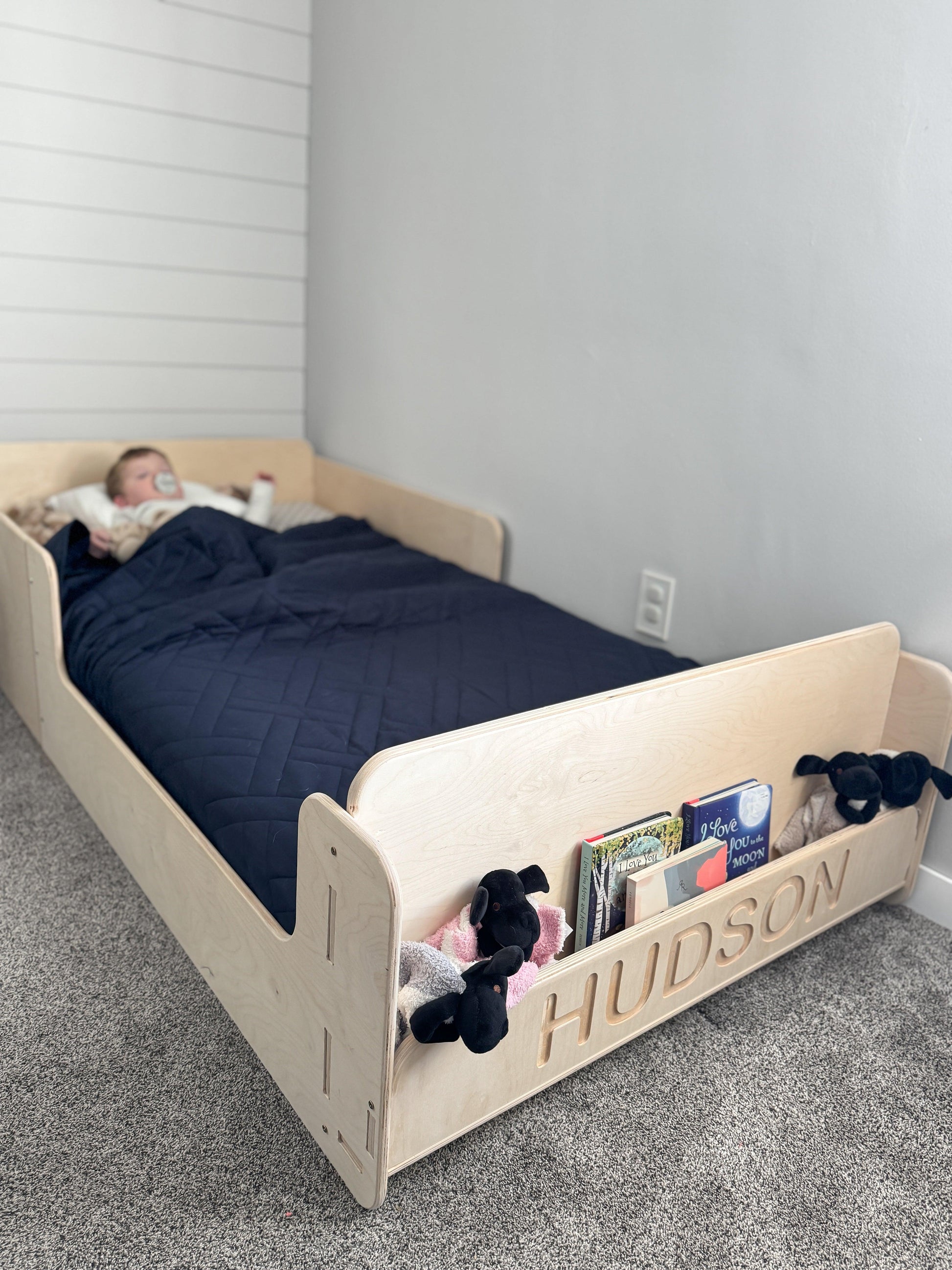 Montessori Floor Bed | Baltic Birch Ply | Toylandeu™