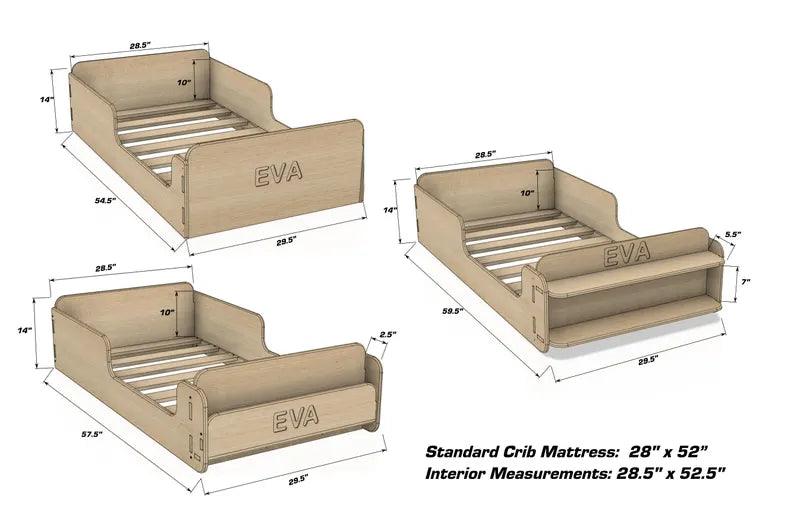 Montessori Floor Bed | Baltic Birch Ply | Toylandeu™