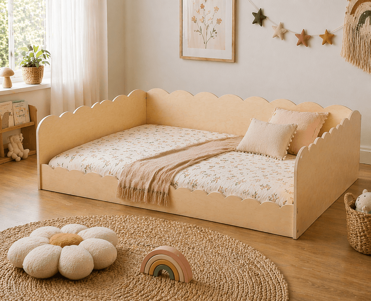 Montessori Floor Bed Baltic Birch Plywood | Toylandeu™