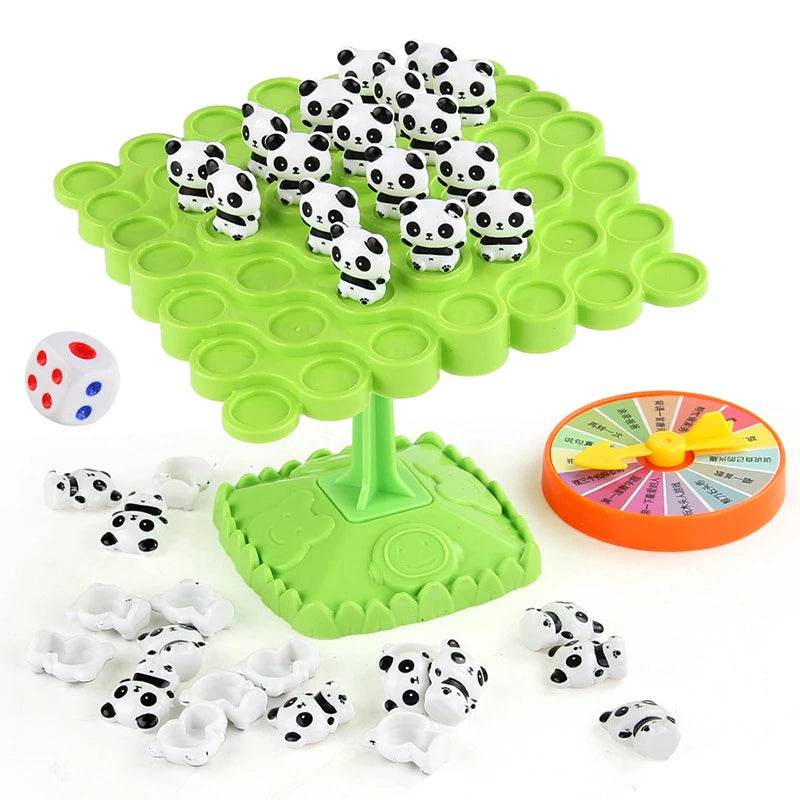 Montessori Math Toys Creative Fun Frog Balance Tree Toy Puzzle Tabletop Parent Child Interactive Thinking Training Game Gift - ToylandEU