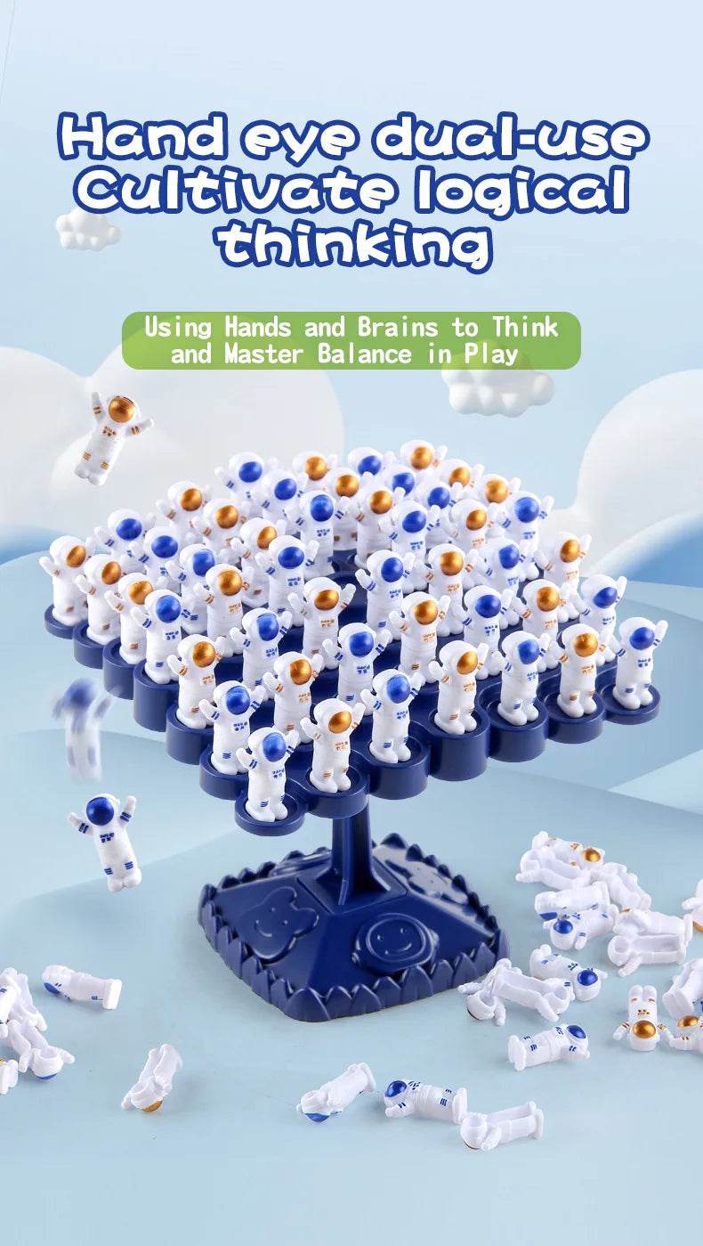 Montessori Math Toys Creative Fun Frog Balance Tree Toy Puzzle Tabletop Parent Child Interactive Thinking Training Game Gift - ToylandEU