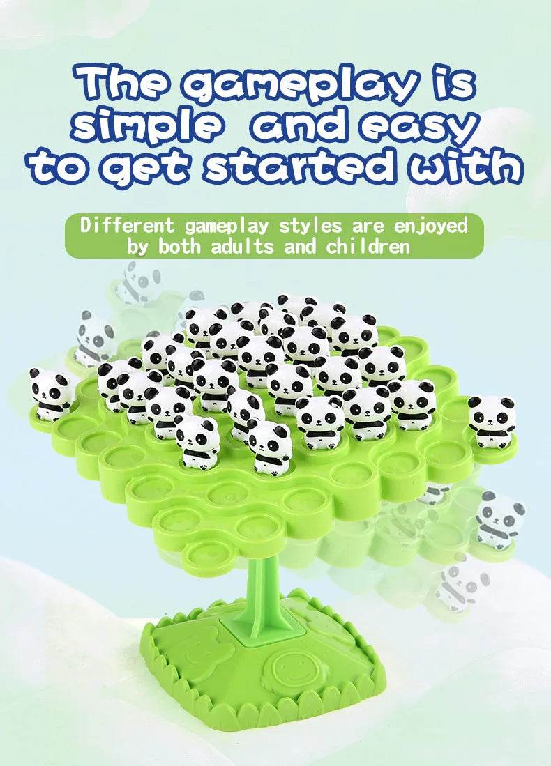 Montessori Math Toys Creative Fun Frog Balance Tree Toy Puzzle Tabletop Parent Child Interactive Thinking Training Game Gift - ToylandEU