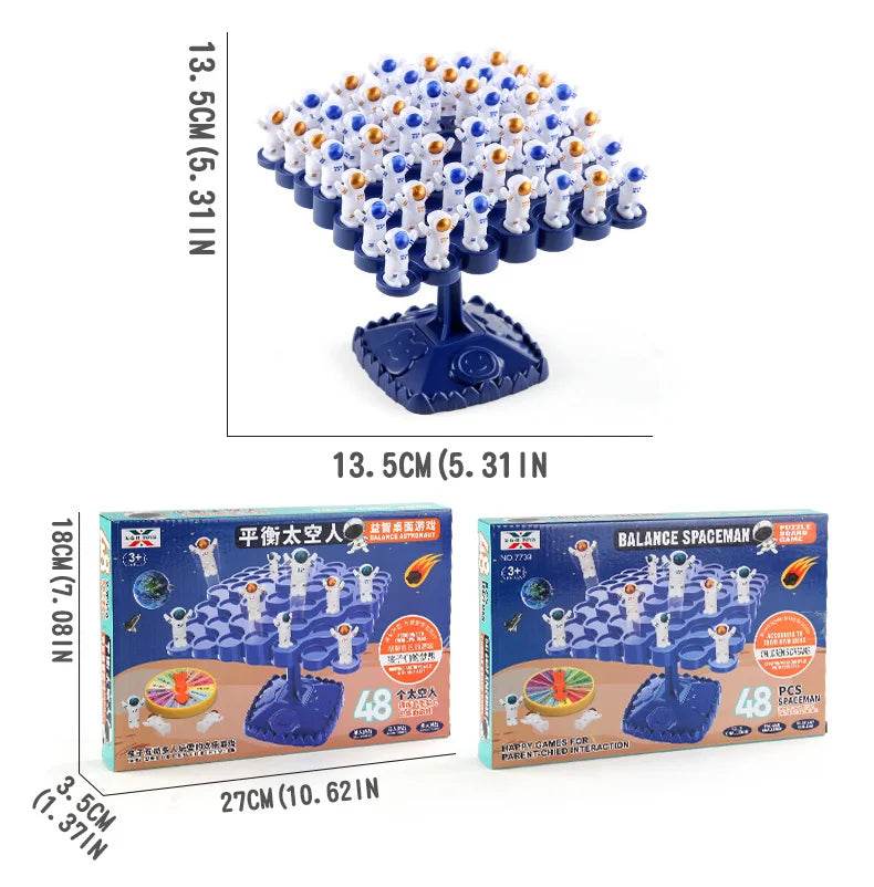 Montessori Math Toys Creative Fun Frog Balance Tree Toy Puzzle Tabletop Parent Child Interactive Thinking Training Game Gift - ToylandEU