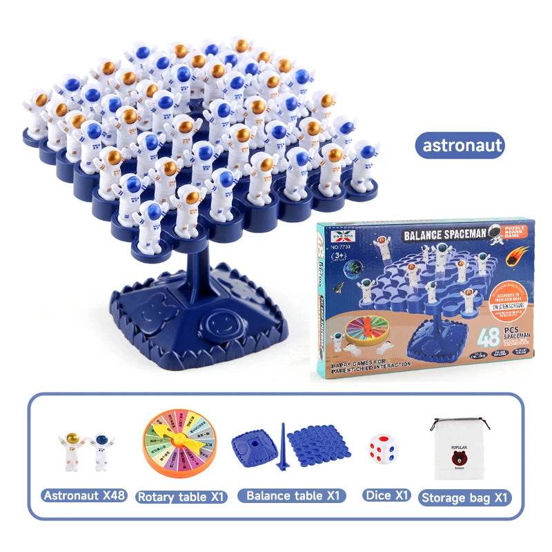 Montessori Math Toys Creative Fun Frog Balance Tree Toy Puzzle Tabletop Parent Child Interactive Thinking Training Game Gift - ToylandEU