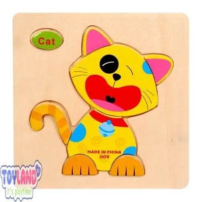 Montessori Geometric Puzzle Set - Fun Learning Toy for Kids - ToylandEU