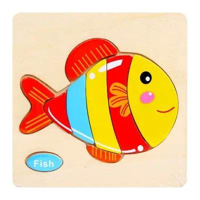 Montessori Geometric Puzzle Set - Fun Learning Toy for Kids - ToylandEU