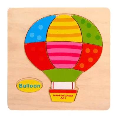 Montessori Geometric Puzzle Set - Fun Learning Toy for Kids - ToylandEU