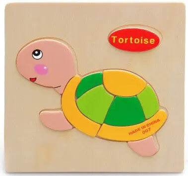 Montessori Geometric Puzzle Set - Fun Learning Toy for Kids - ToylandEU