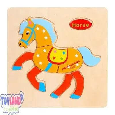 Montessori Geometric Puzzle Set - Fun Learning Toy for Kids - ToylandEU