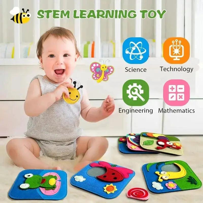  Montessori Giraffe Busy Board Fine Motor CE Certified -  ToylandEU™