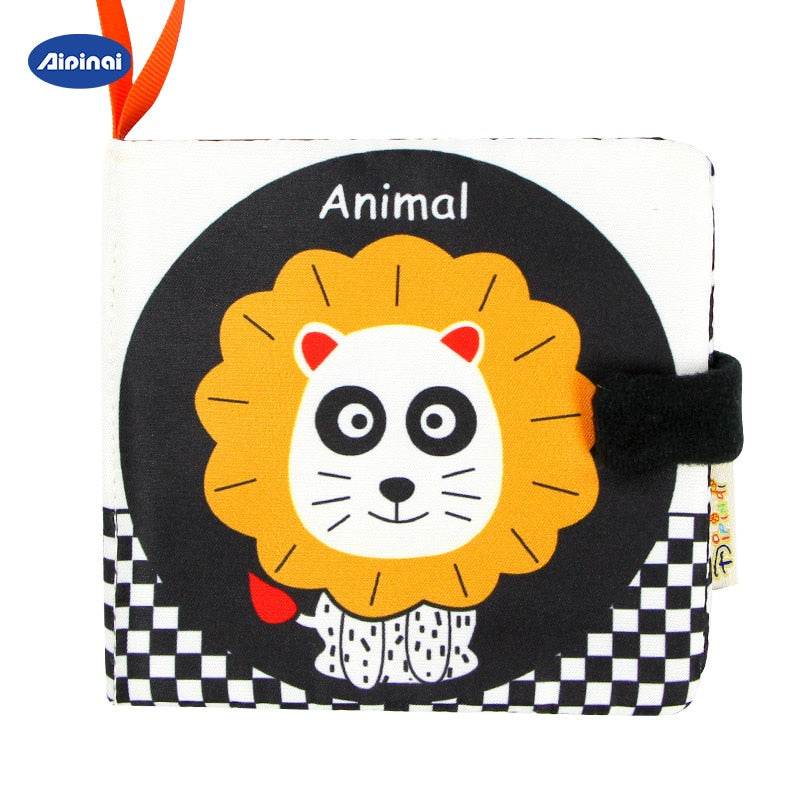 بطاقات مونتيسوري التعليمية عالية التباين لتحفيز الطفل بصريًا - ToylandEU