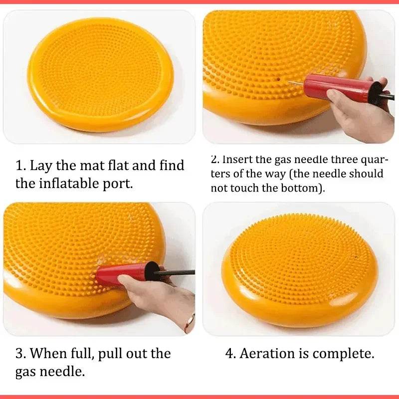 Montessori Inflatable PVC Balance Cushion for Sensory Play & Training - ToylandEU