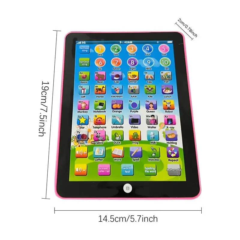 Montessori-Inspired Interactive Learning Tablet for Young Kids - ToylandEU