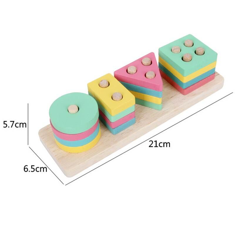 Interactive 3D Montessori Wooden Animal Puzzle for Age 0-6 - ToylandEU