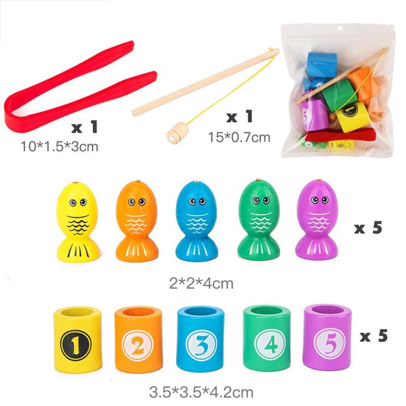 Интерактивен 3D Монтесори дървен пъзел с животни за възраст 0-6 години - ToylandEU