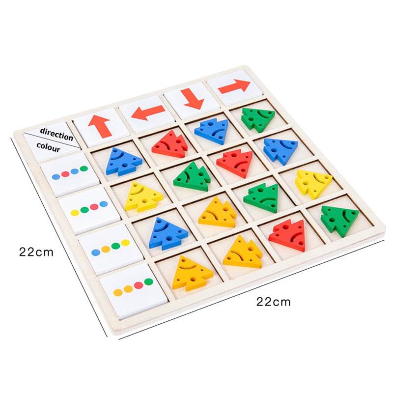 Интерактивен 3D Монтесори дървен пъзел с животни за възраст 0-6 години - ToylandEU