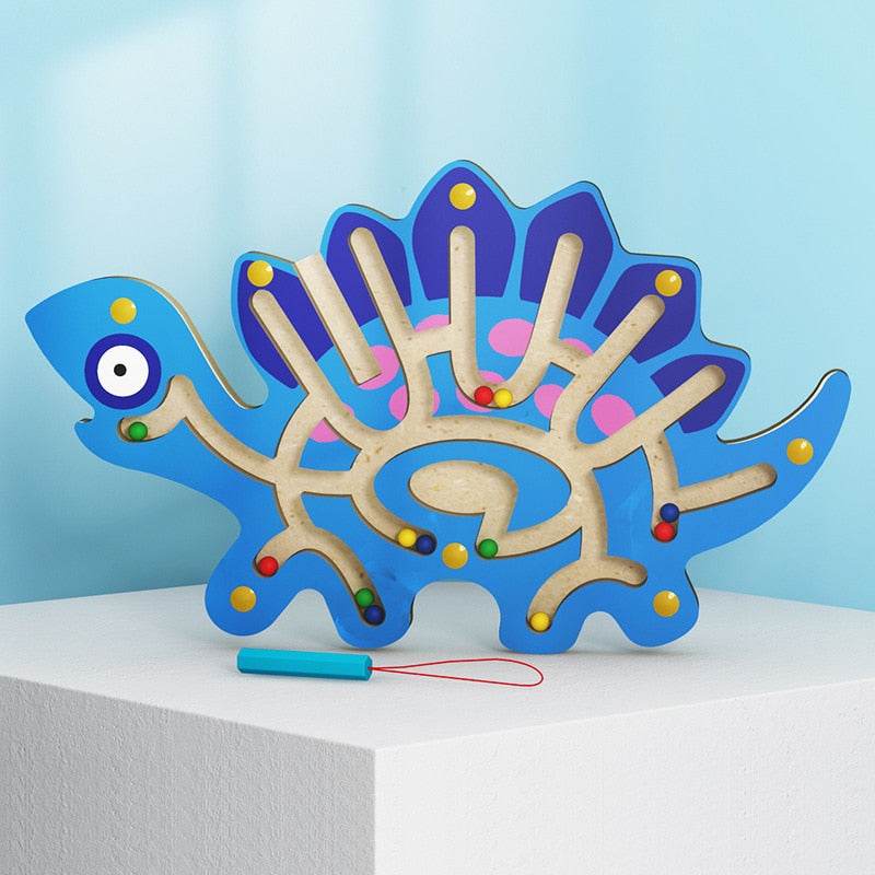 Интерактивен магнитен пъзел Монтесори: Забавна обучаваща играчка за деца 3-6 години - ToylandEU