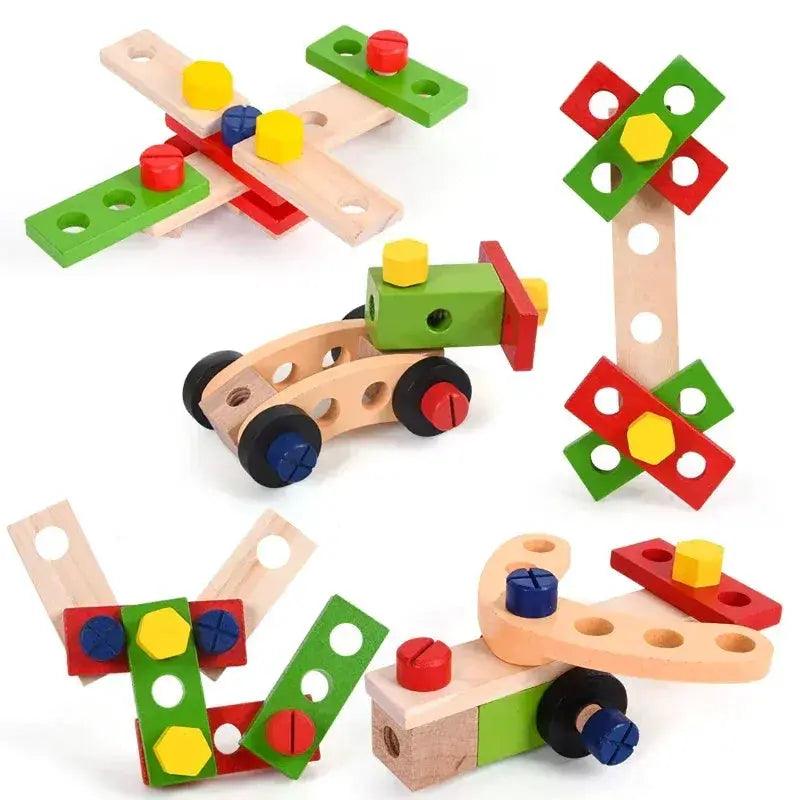  Montessori Kids Toolbox Set Educational Pretend Play -  ToylandEU™