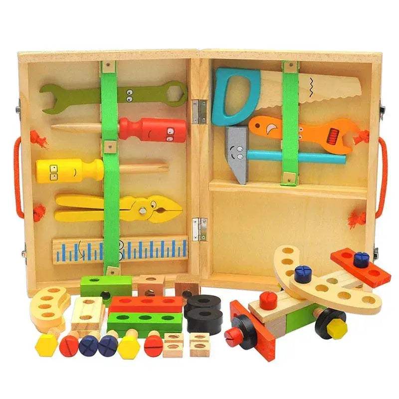 Montessori Kids Toolbox Set For Educational Pretend Play - ToylandEU