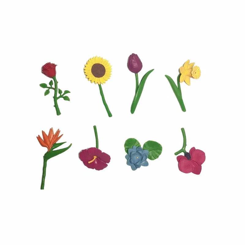 Montessori Language Materials Models of Human Organ Handware Tool Instrument Flower W 3-Part Cards Kids Learning Resources - ToylandEU