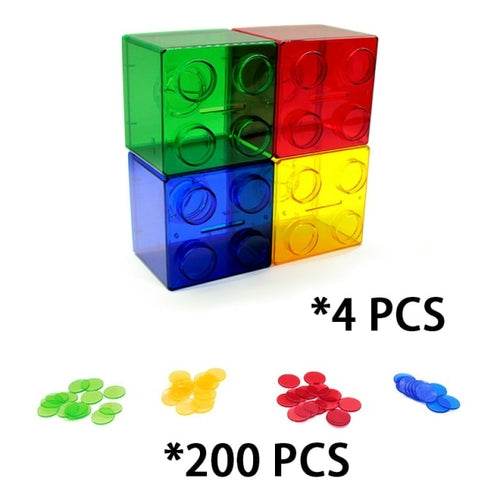 Montessori Light Table Kit for Sensory Math & Nature Learning Ages 6-12 - ToylandEU