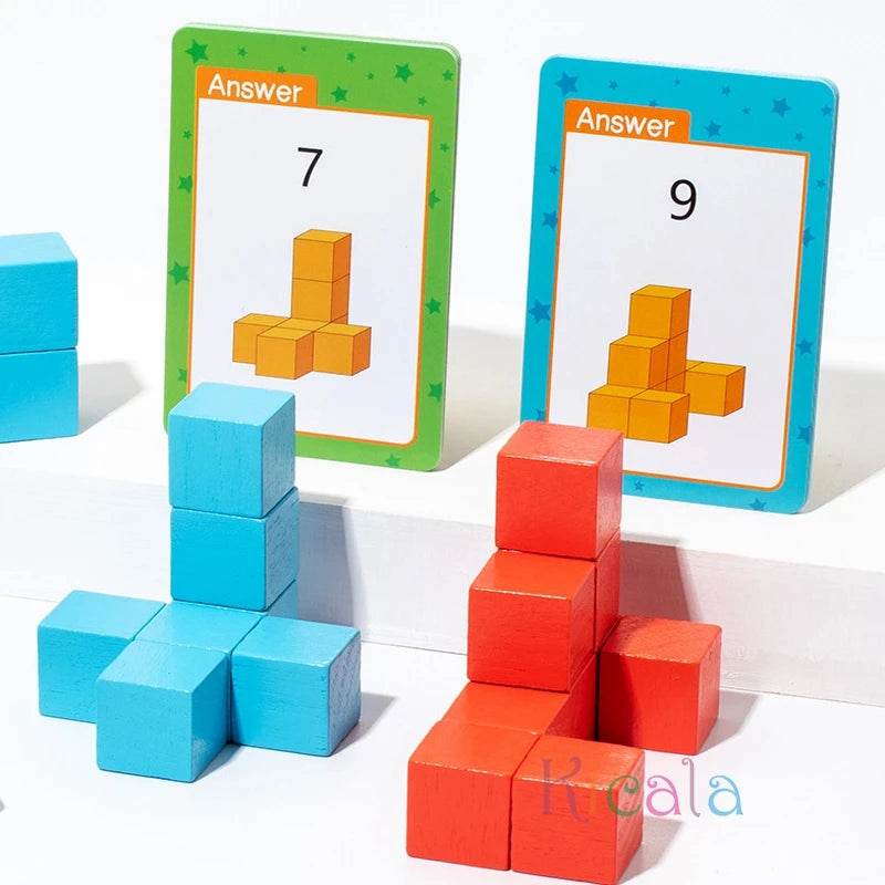 Montessori Wooden Puzzle Toy for Early Learning & Cognitive Skills - ToylandEU