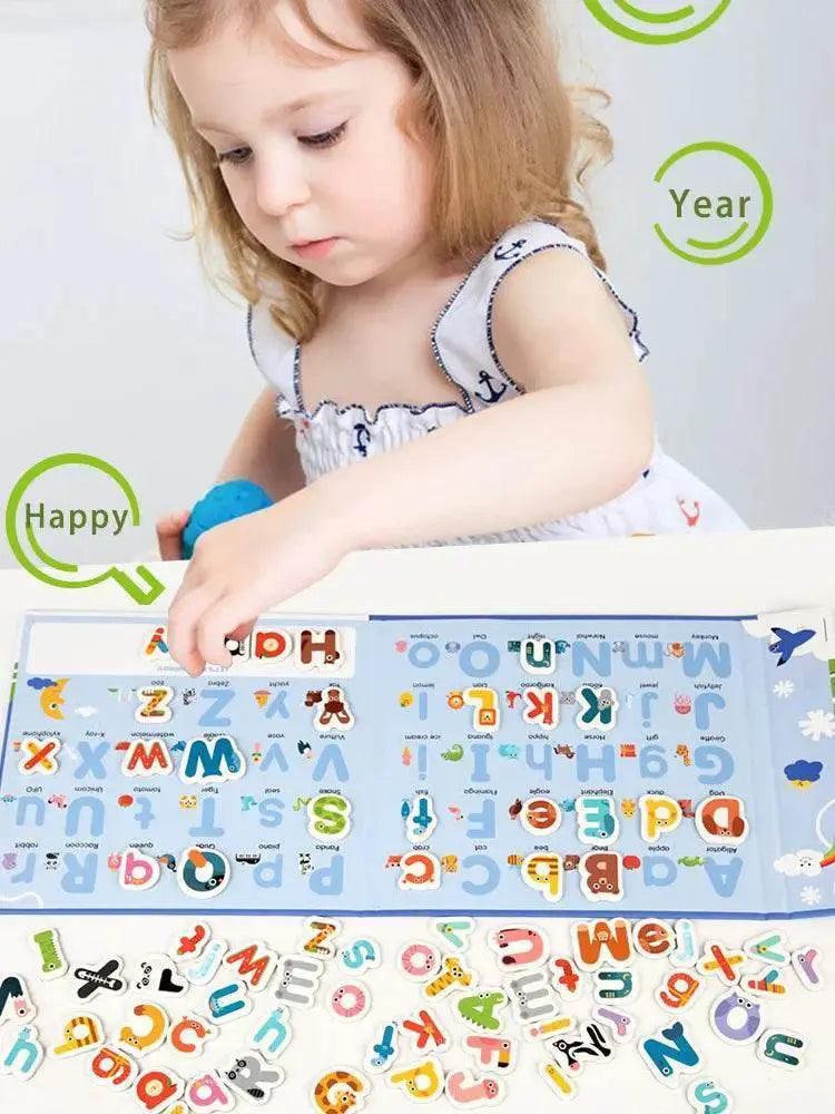  Montessori Magnetic Alphabet Letters Book For Kids 26 Letters English Learning Toy -  ToylandEU™