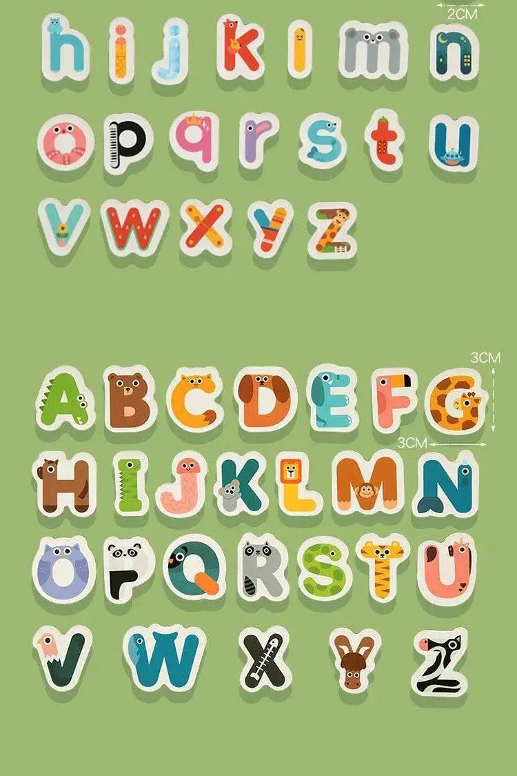  Montessori Magnetic Alphabet Letters Book For Kids 26 Letters English Learning Toy -  ToylandEU™