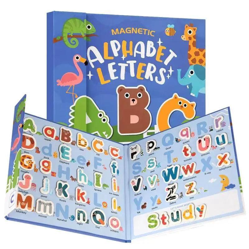  Montessori Magnetic Alphabet Letters Book For Kids 26 Letters English Learning Toy -  ToylandEU™