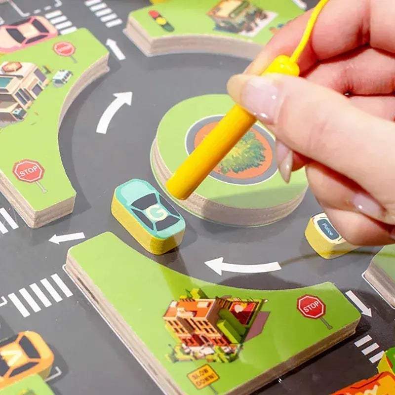 Montessori Magnetic Alphabet Maze Board For Fine Motor Skills - ToylandEU
