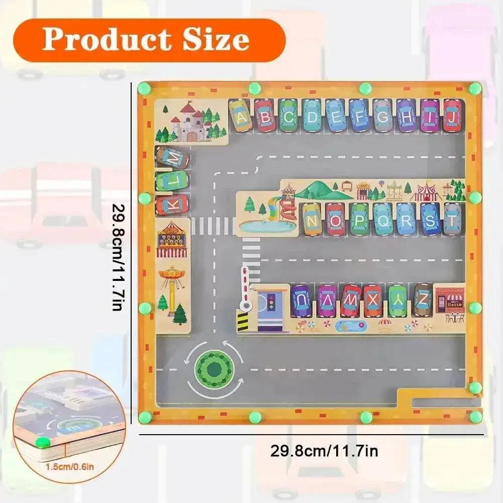  Montessori Magnetic Alphabet Maze Puzzle for Kids -  ToylandEU™